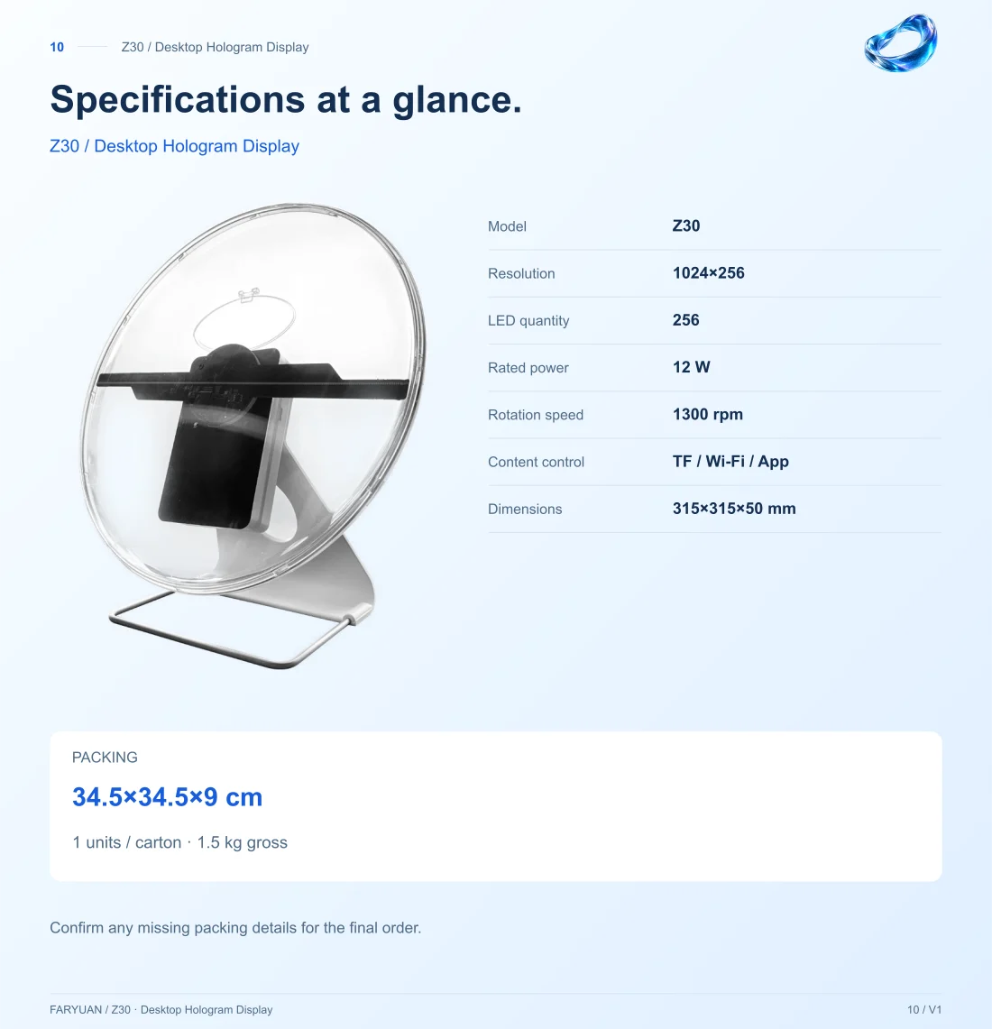 Z30 — product detail 5